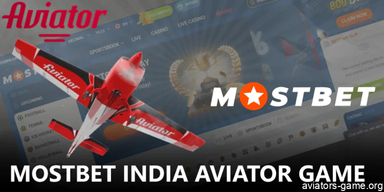 Aviator crash game available in Mostbet online casino in India